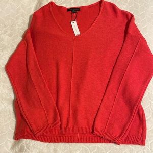 New Sanctuary XL Coral/Salmon Colored Sweater (P232)